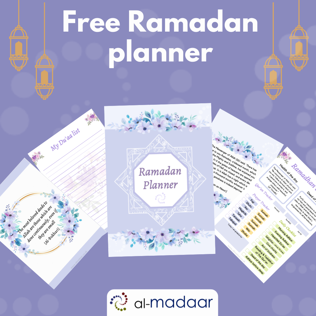 Free Ramadan planner floral-2